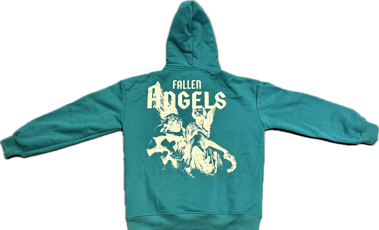 Green Fallen Angels Hoodie